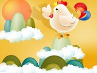 有关12生肖的发财月—鸡