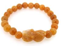 玉八方貔貅手链怎么佩戴？