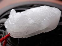 带黑曜石貔貅吊坠好不