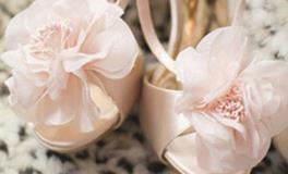 巨蟹座的婚纱鞋子