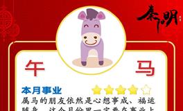秦阳明生肖马2023年1月运势