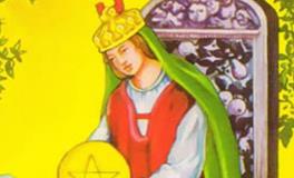 塔罗牌星币皇后正位代表什么意思？