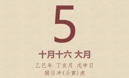 今日老黄历(2025年12月5日)：黄历宜忌、财神方位、特吉生肖、打麻将财位